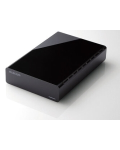 Elecom ELD-CED040UBK Black External Hard Drive Japanese version