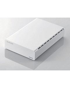 ELECOM ELD-ERH020UWH white External Hard Drive Japanese version