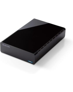 ELECOM ELD-HTV060UBK black External Hard Drive Japanese version