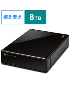 ELECOM ELD-QEN2080UBK black External Hard Drive Japanese version