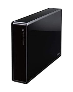 ELECOM ELD-REN030UBK black External Hard Drive Japanese version