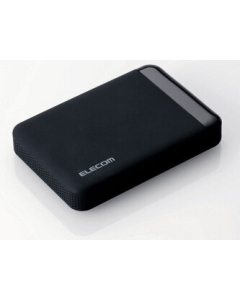 Elecom ELP-EEN005UBK Black External Hard Drive Japanese version