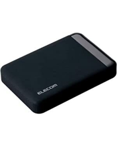 Elecom ELP-EEN010UBK Black External Hard Drive Japanese version