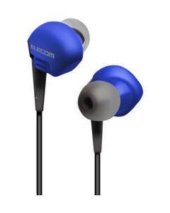 ELECOM GrandBass EHP-GB10AXBU blue Earphone Headphone Japanese version