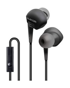 ELECOM GrandBass EHP-GB10MXBK black Earphone Headphone Japanese version