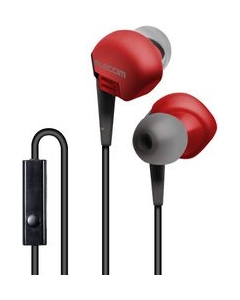 ELECOM GrandBass EHP-GB10MXRD red Earphone Headphone Japanese version