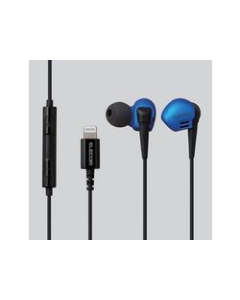 ELECOM GrandBass EHP-LGB10MBU blue Earphone Headphone Japanese version