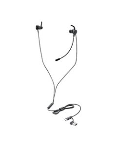 ELECOM HS-EP12SCBK black Headset Japanese version