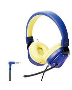 Elecom HS-KDGM01TBU Navy × Yellow Headset Japanese version