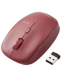 Elecom M-BL21DBKRD Red Mouse Japanese version