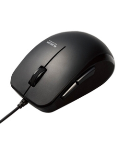 Elecom M-BL28UBKBK Black Mouse Japanese version