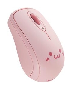 ELECOM M-CB01BRPF pink face Mouse Japanese version