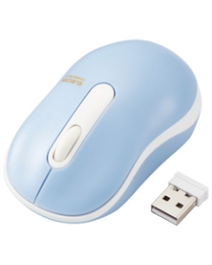 Elecom M-DY10DRSKBUL Light Blue Mouse Japanese version