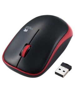 Elecom M-IR07DRSKRD Red Mouse Japanese version