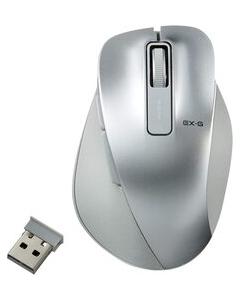 Elecom M-XGM10DBSV/EC Silver Mouse Japanese version