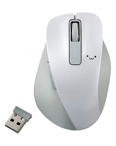 Elecom M-XGM10DBWH/EC white Mouse Japanese version