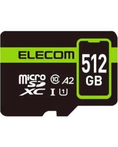 ELECOM MF-SP512GU11A2R 512GB SD Card Japanese version