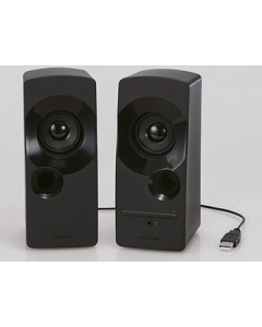 ELECOM MS-P07UBK black PC Speaker Japanese version