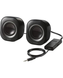 ELECOM MS-P08A2BK black PC Speaker Japanese version