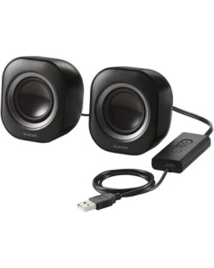 ELECOM MS-P08USB3BK Black PC Speaker Japanese version