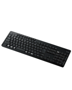 Elecom TK-FBM118SKBK black Keyboard Japanese version