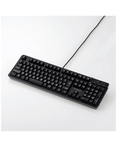 Elecom TK-FCM094HBK Black Keyboard Japanese version