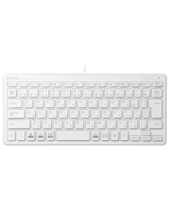 Elecom TK-FCP096WH White Keyboard Japanese version