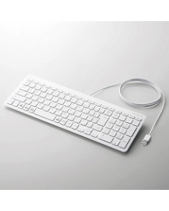 Elecom TK-FCP097WH White Keyboard Japanese version