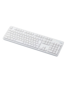 Elecom TK-FDM106TXWH white Keyboard Japanese version