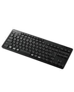 Elecom TK-FDM115SKTBK Black Keyboard Japanese version