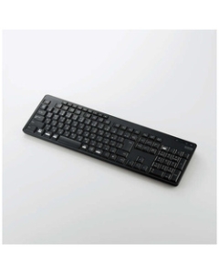 Elecom TK-FDM116SKTBK black Keyboard Japanese version