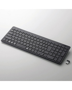 Elecom TK-FDP099TBK Black Keyboard Japanese version