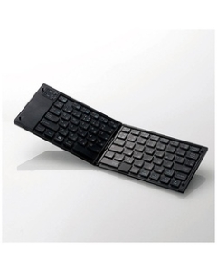 Elecom TK-FLP01PBK Black Keyboard Japanese version