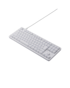 ELECOM TK-MC30UKTWH brown axis white Keyboard Japanese version