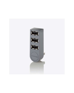 Elecom U2H-TZ325BGY/EC gray USB Hub Japanese version