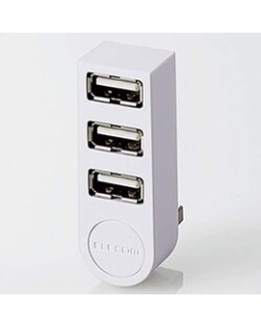 Elecom U2H-TZ325BWH White USB Hub Japanese version