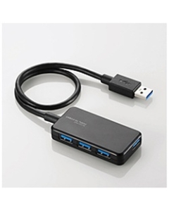 Elecom U3H-A411BBK Black USB Hub Japanese version