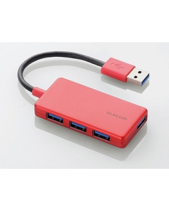 Elecom U3H-A416BXRD red USB Hub Japanese version