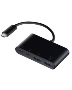 Elecom U3HC-A424P10BK Black USB Hub Japanese version