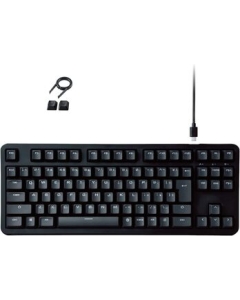 ELECOM V custom TK-VK210SBK silver axis black Keyboard Japanese version