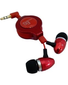 EXCEL SOUND EH-R37RD red Earphone Headphone Japanese version