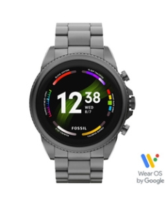 FOSSIL GEN 6 FTW4059 Smoke Smart Watch Japanese version