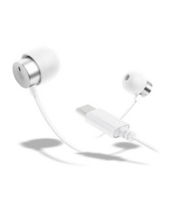 FSC FS-CMSLP01-MWH metal white Earphone Headphone Japanese version