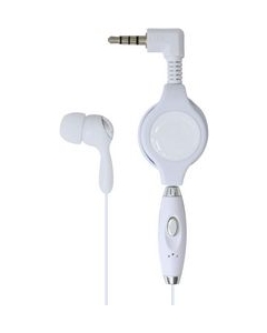 Fujimoto Dengyo Corporation EMM-02WH white Earphone Headphone Japanese version