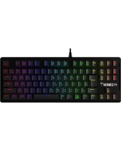 GAMDIAS HERMES S1B-JP RGB Blue Axis Black Keyboard Japanese version