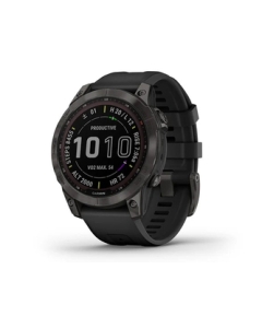 GARMIN Fenix 7 Sapphire Dual Power 010-02540-29 Ti Carbon Gray Black Smart Watch Japanese version