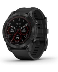 GARMIN Fenix 7 Sapphire Dual Power 010-02540-46 Ti Black Smart Watch Japanese version