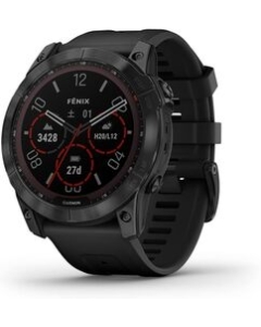 GARMIN Fenix 7x Sapphire Dual Power 010-02541-43 Ti Black Smart Watch Japanese version