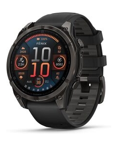 GARMIN fenix 8 Sapphire AMOLED 51mm 010-02905-50 Ti/Orange Smart Watch Japanese version