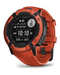 GARMIN Instinct 2x Dual Power 010-02805-32 Flame Red Smart Watch Japanese version